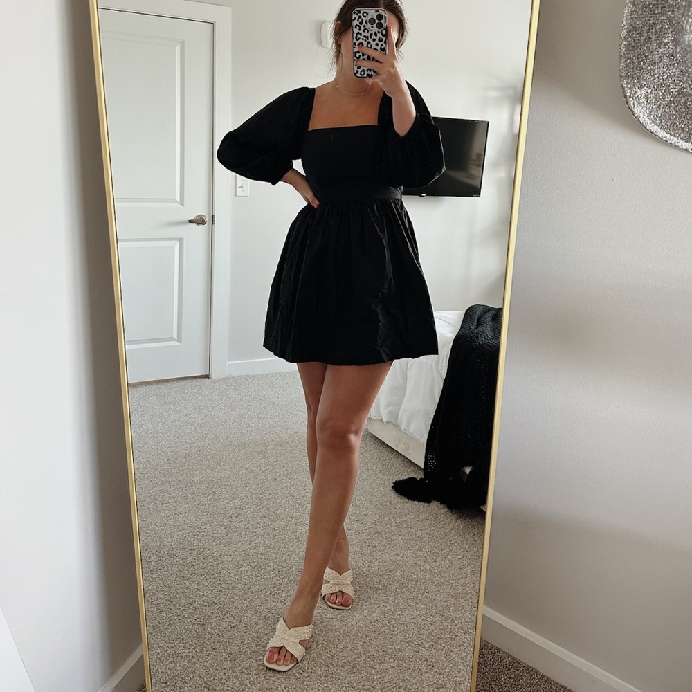 Forever 21 Black Mini Dress